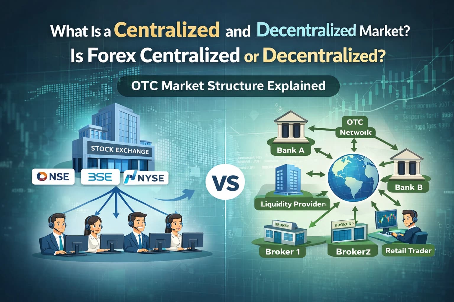 Is Forex Centralized or Decentralized? OTC Market Structure Explained for Beginners - Chapter 4