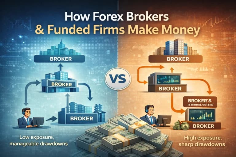 How Forex Brokers and Funded Firms Make Money: Execution Models and Evaluation Business Explained - Chapter 5