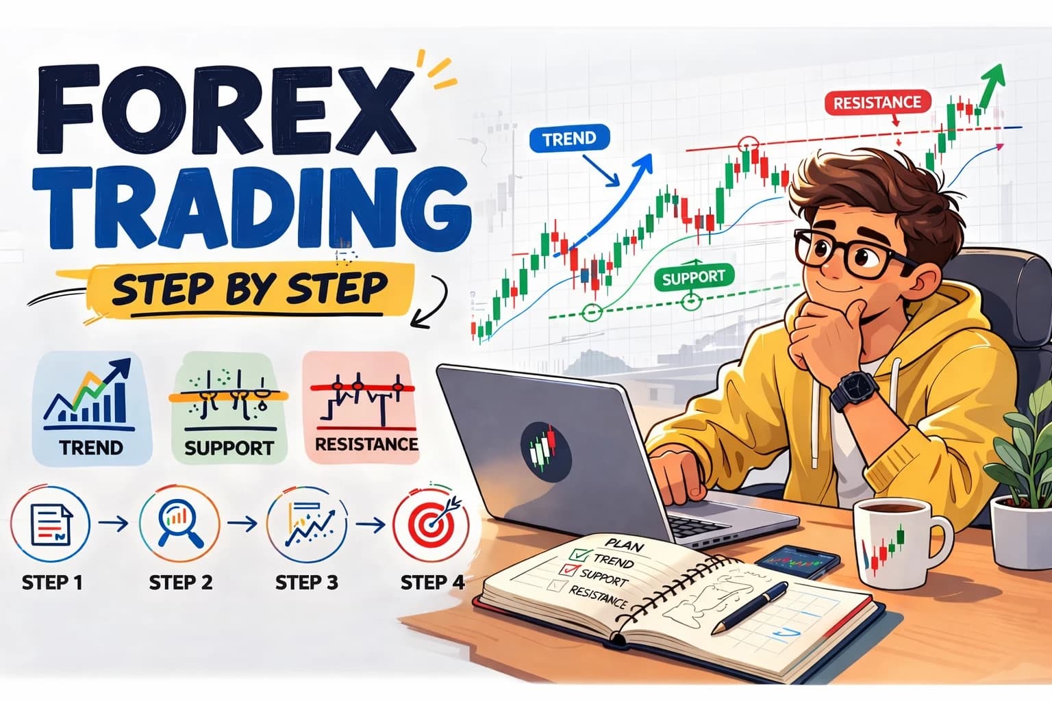 Chapter 12: How to Take a Trade Using Trend, Support & Resistance and Candlestick Confirmation